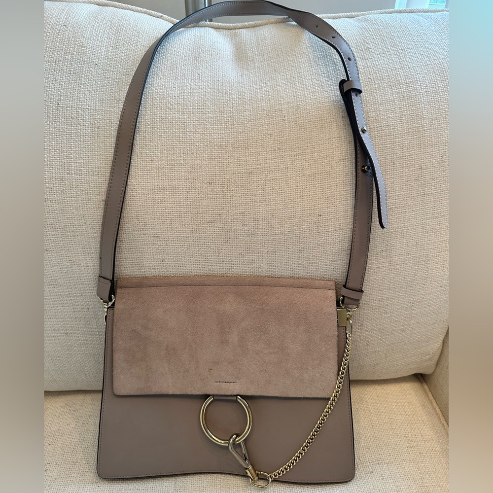 NWOT Lacattura Leather Shoulder/Crossbody Bag